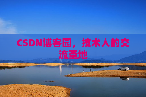 CSDN博客园，技术人的交流圣地